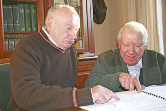 René Granier et son cousin Guy