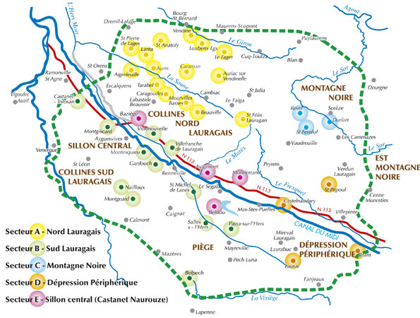 Carte moulins à vent