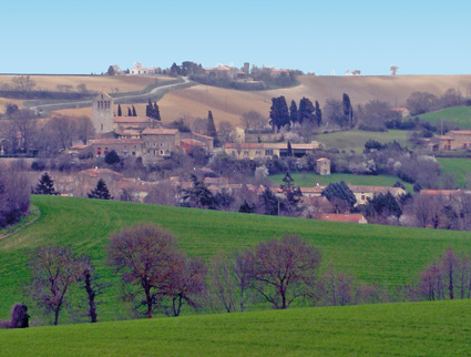 Saint Michel de Lanès vue générale