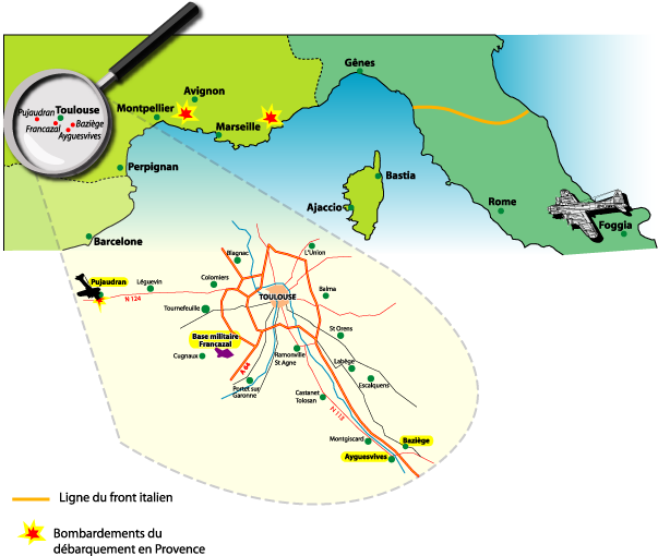 Carte détaillée point de passage