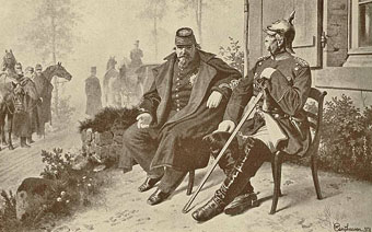 Napoléon III et Bismarck