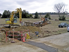 Travaux tranchée