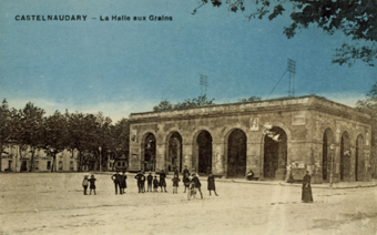 La halle aux grains dans son état primitif