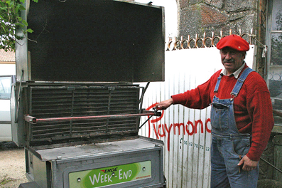 barbecue vertical inventeur