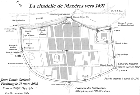 plan bastide