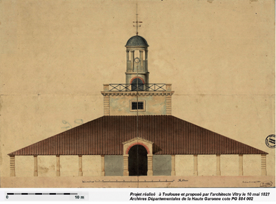 un des projets en 1829 – 1830