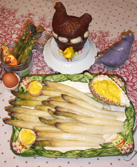 Velouté d'asperges - petits plats d'asperges pour Pâques