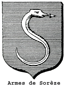 Blason donné par le Dictionnaire Larousse de 1907