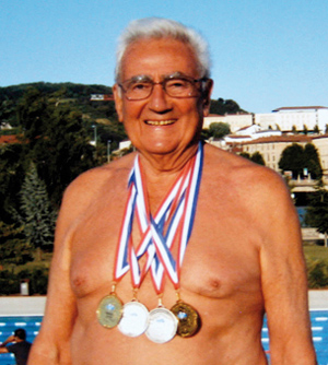 Médaillé natation sénior