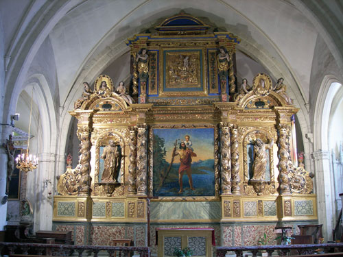 retable église Lasbordes