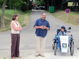 mobile dream, véhicule électrique mis à la disposition des personnes à mobilité réduite