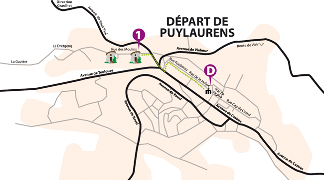 Puylaurens départ