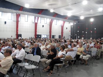 inauguration salle nougaro à revel - intérieur de la salle