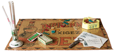 Plus de 200 objets publicitaires pour la renommée du Pippermint Get