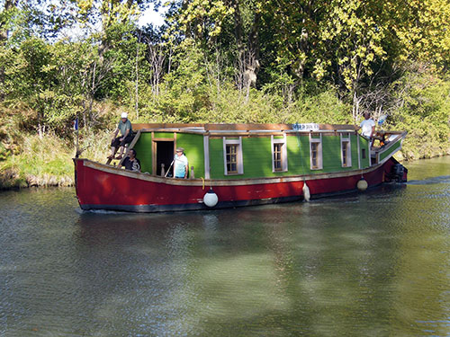 «Le Cairol» près du pont de Deyme, bief de Castanet, 2011. 