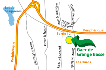 plan Gaec Grange Basse Toulouse