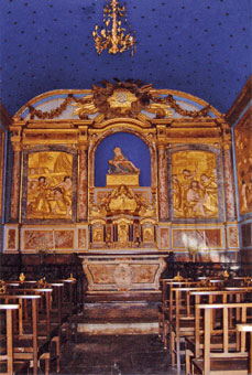 le retable de la chapelle Notre-Dame de Pitié