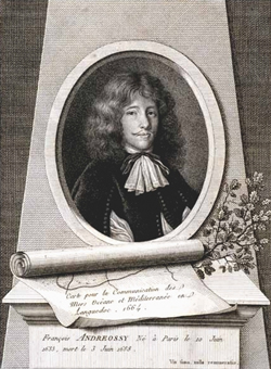 François Andréossy (né à Paris le 10 juin 1633, mort à Castelnaudary le 3 juin 1688), ingénieur, géomètre et cartographe français fut un aide précieux pour Pierre-Paul Riquet par ses connaissances du génie civil et en particulier en hydraulique.