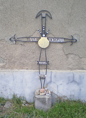 Croix Jacquaire chemin de la Roumenguière (Revel)