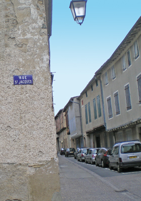 Rue Saint Jacques à Sorèze