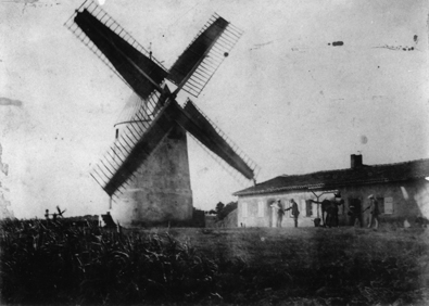Le moulin de Montlaur en 1895