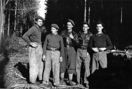 1940 - les chantiers de Jeunesse dans la Montagne Noire
