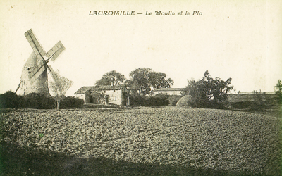 lemoulin de Lacroisille au début du XXe siècle