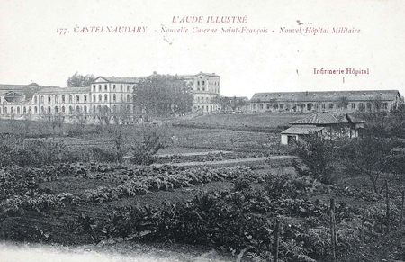 Castelnaudary, hôpital complémentaire n° 12, vue générale 