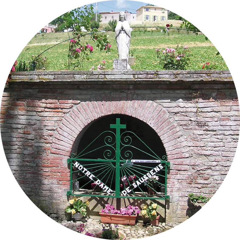 Fontaine miraculeuse à Saussens